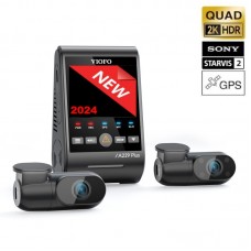 VIOFO A229 Plus Trio GPS Cameră auto DVR triplă Quad HD 2K HDR Wi-Fi cu senzori de imagine Sony VIOFO A229 Plus Trio GPS Cameră auto DVR triplă Quad HD 2K HDR Wi-Fi cu senzori de imagine Sony