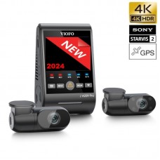 VIOFO A229 PRO Trio GPS Cameră auto DVR triplă Quad HD 4K HDR Wi-Fi cu senzori de imagine Sony VIOFO A229 PRO Trio GPS Cameră auto DVR triplă Quad HD 4K HDR Wi-Fi cu senzori de imagine Sony