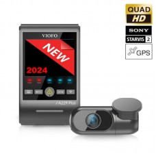 VIOFO A229 Plus Duo GPS Cameră auto DVR duală Quad HD 2K HDR Wi-Fi cu senzori de imagine Sony VIOFO A229 Plus Duo GPS Cameră auto DVR duală Quad HD 2K HDR Wi-Fi cu senzori de imagine Sony