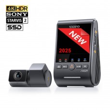 VIOFO A329S DUO Cameră auto DVR duală Ultra HD 4K HDR - Wi-Fi - SSD cu senzori de imagine Sony VIOFO A329S DUO Cameră auto DVR duală Ultra HD 4K HDR - Wi-Fi - SSD cu senzori de imagine Sony